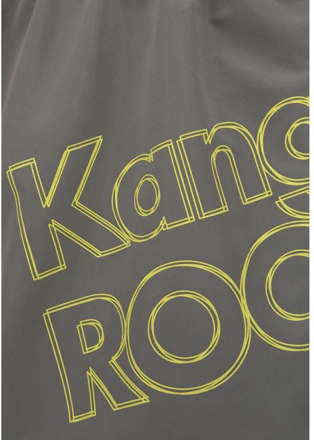 KangaROOS Zwemshort Adams met groot logo-opschrift