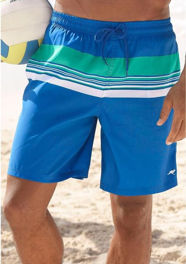 KangaROOS Zwemshort met strepen - Foto 4