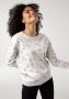 KangaROOS Sweatshirt met trendy all-over vlinderprint - Thumbnail 1