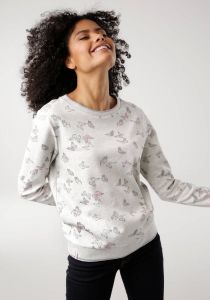 KangaROOS Sweatshirt met trendy vlinder-print all-over nieuwe collectie