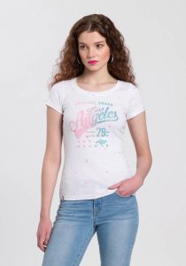 KangaROOS T-shirt met opvallende print