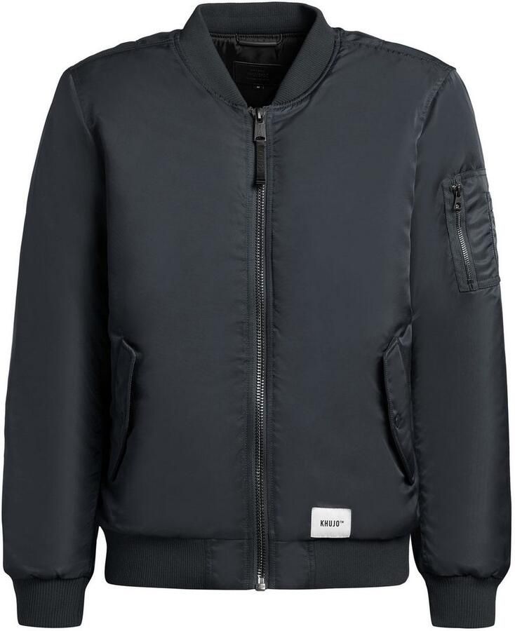 Khujo Bomberjack ADON iets glanzend materiaal