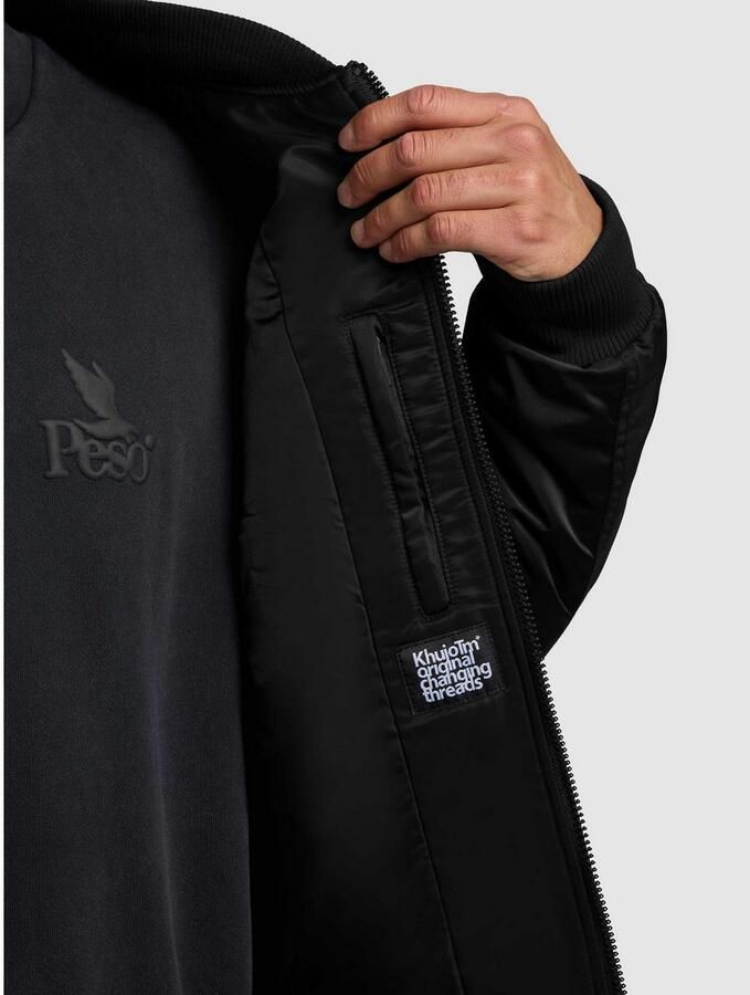 Khujo Bomberjack ADON iets glanzend materiaal - Foto 2