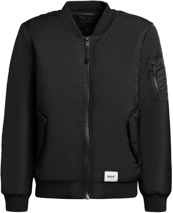 Khujo Bomberjack ADON iets glanzend materiaal