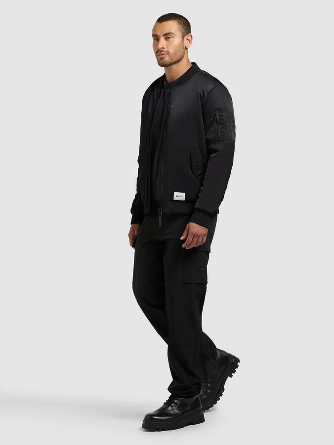 Khujo Bomberjack ADON iets glanzend materiaal - Foto 6