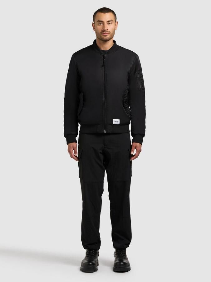 Khujo Bomberjack ADON iets glanzend materiaal - Foto 8