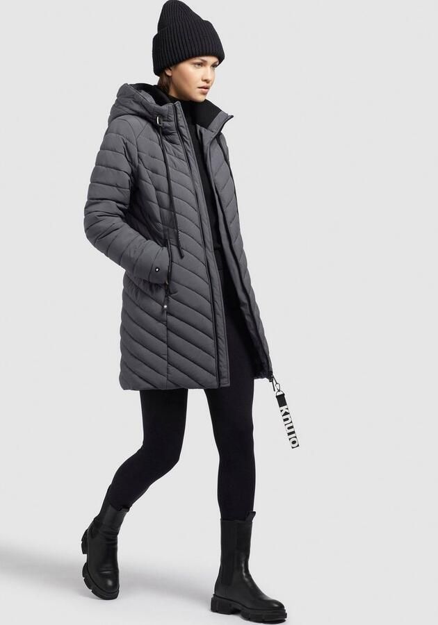 Khujo Gewatteerde jas ATINE - Foto 4