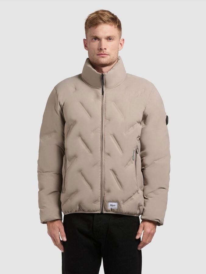 Khujo Gewatteerde jas Clover met hoogwaardige reliëf - Foto 3