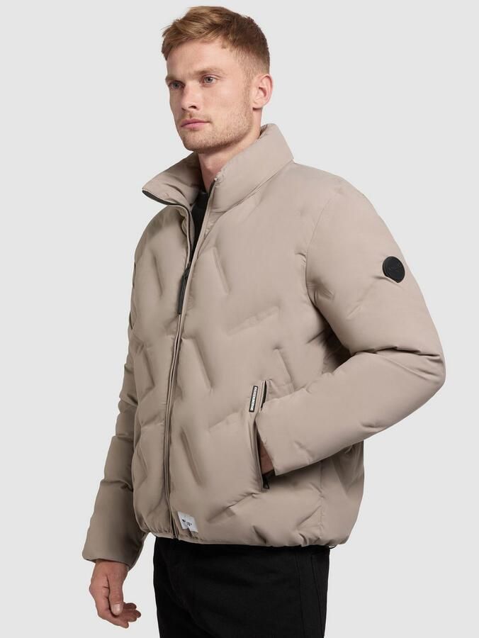 Khujo Gewatteerde jas Clover met hoogwaardige reliëf - Foto 4