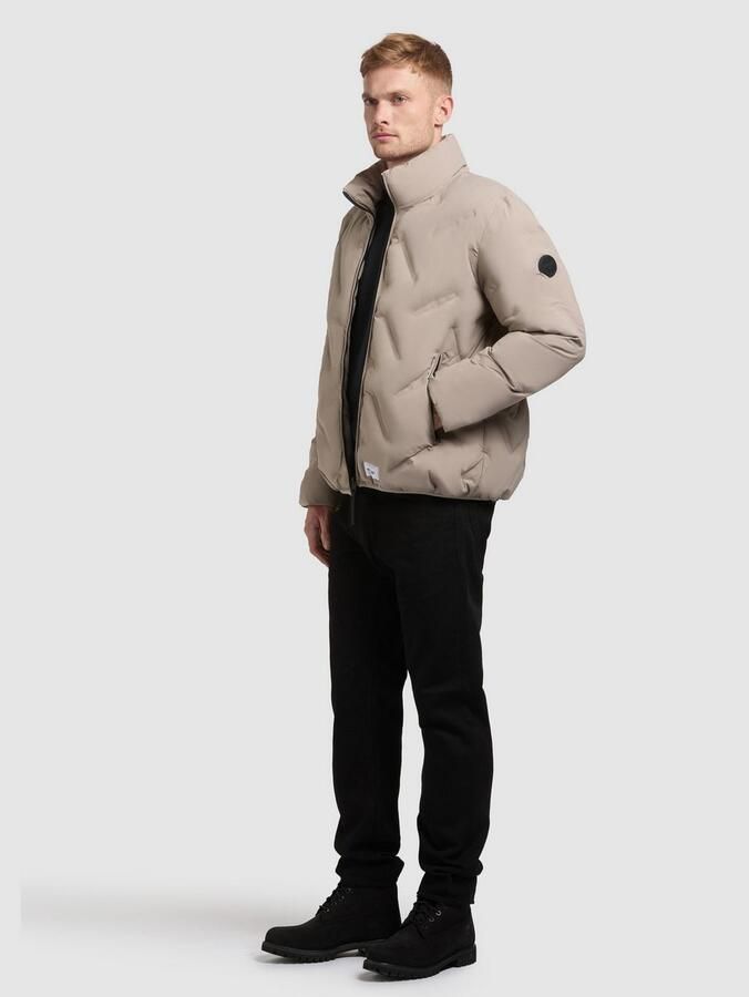 Khujo Gewatteerde jas Clover met hoogwaardige reliëf - Foto 6