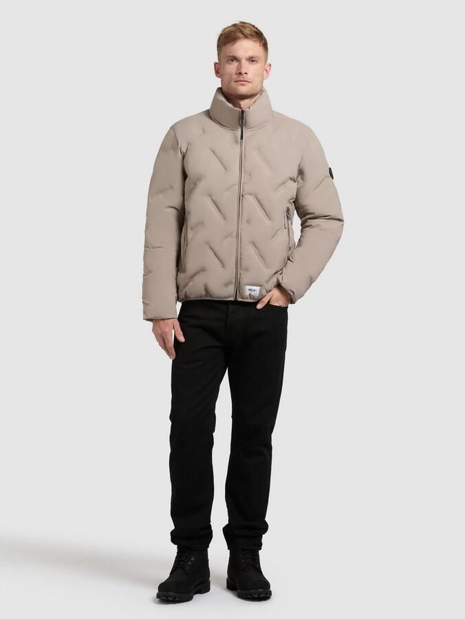 Khujo Gewatteerde jas Clover met hoogwaardige reliëf - Foto 7