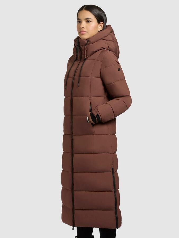 Khujo Gewatteerde jas DERIA3 ritssluitingen opzij