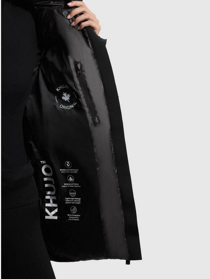 Khujo Gewatteerde jas DROWN SHINY