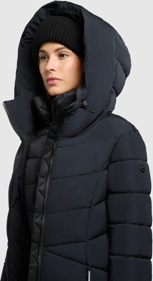 Khujo Gewatteerde jas FISKA Capuchon met elastisch trekkoord - Foto 5