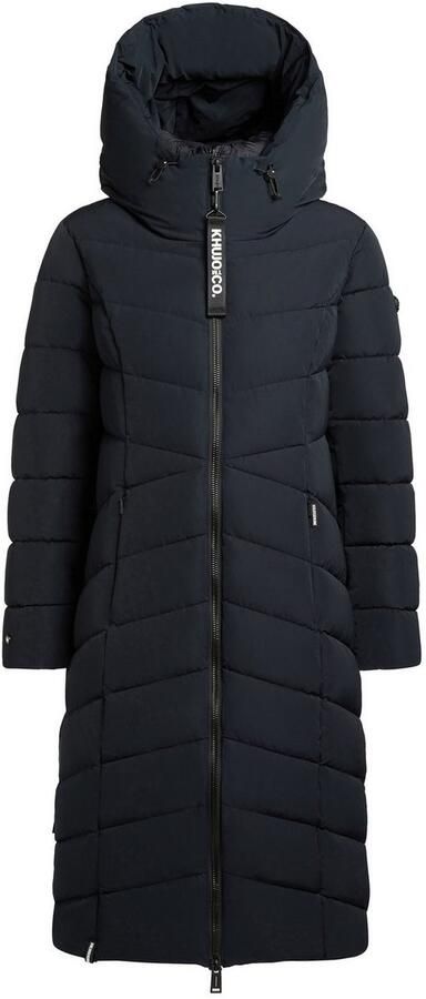 Khujo Gewatteerde jas FISKA Capuchon met elastisch trekkoord - Foto 4