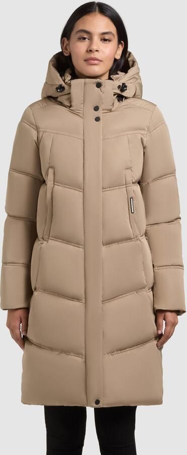 Khujo Gewatteerde jas GRAYA2 Windvanger met magnetische sluiting - Foto 9