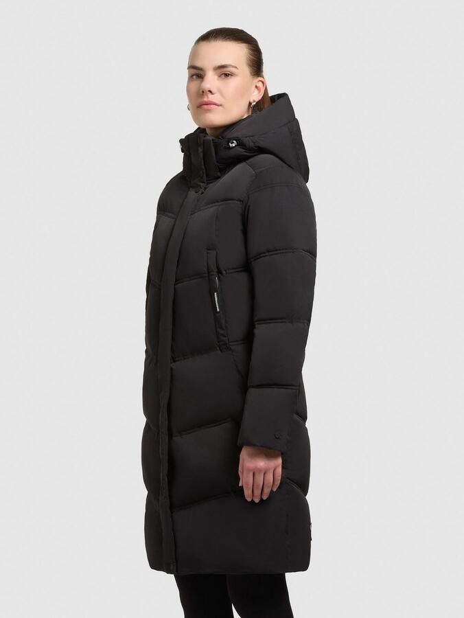 Khujo Gewatteerde jas GRAYA2 Windvanger met magnetische sluiting - Foto 2