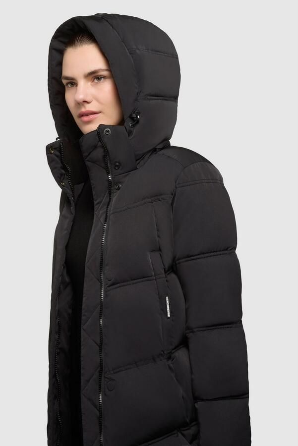 Khujo Gewatteerde jas GRAYA2 Windvanger met magnetische sluiting - Foto 6