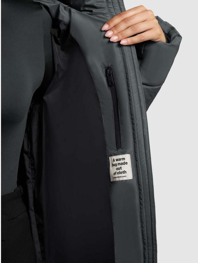 Khujo Gewatteerde jas JILIAS6 MATT