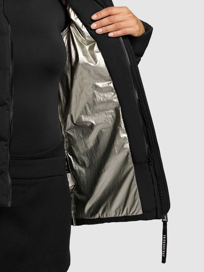 Khujo Gewatteerde jas MATLA Zakken met ritssluiting met fleecevoering een mouwzak - Foto 4