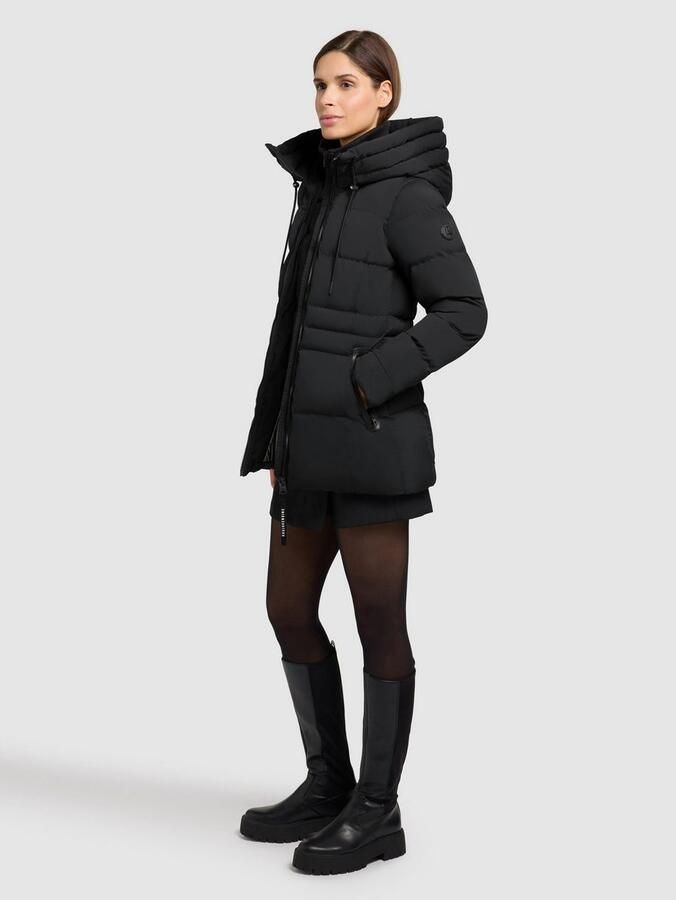 Khujo Gewatteerde jas MATLA Zakken met ritssluiting met fleecevoering een mouwzak - Foto 5