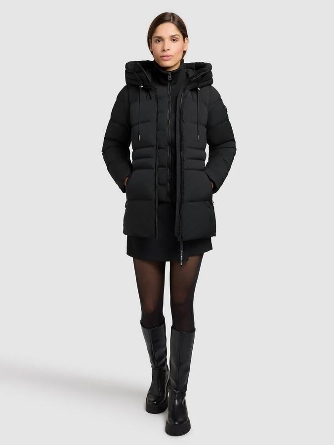 Khujo Gewatteerde jas MATLA Zakken met ritssluiting met fleecevoering een mouwzak - Foto 6