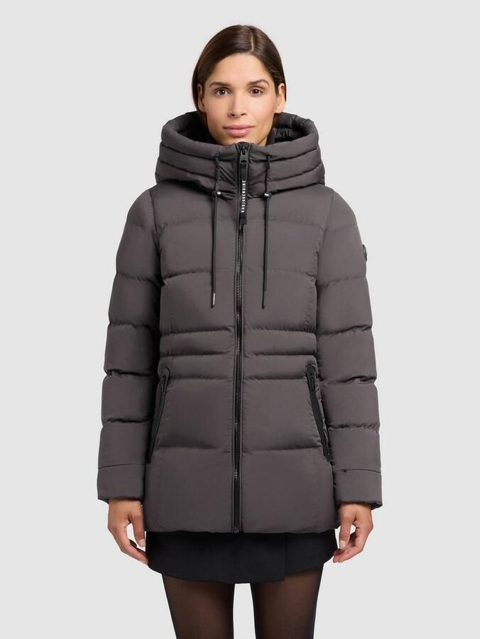 Khujo Gewatteerde jas MATLA Zakken met ritssluiting met fleecevoering een mouwzak - Foto 7