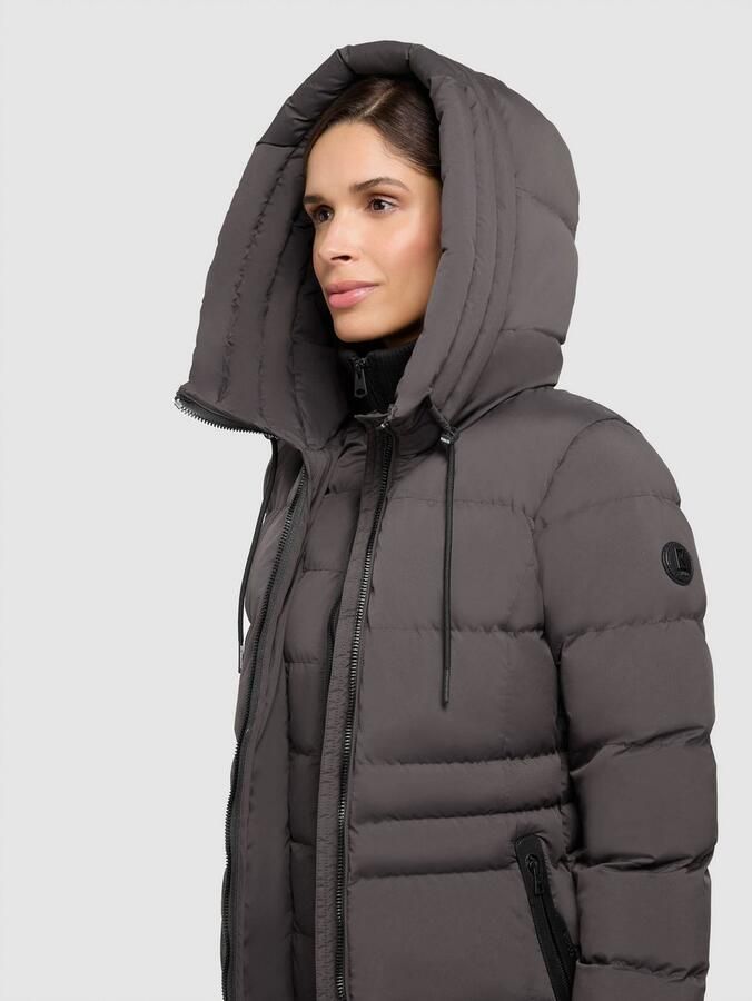 Khujo Gewatteerde jas MATLA Zakken met ritssluiting met fleecevoering een mouwzak - Foto 2