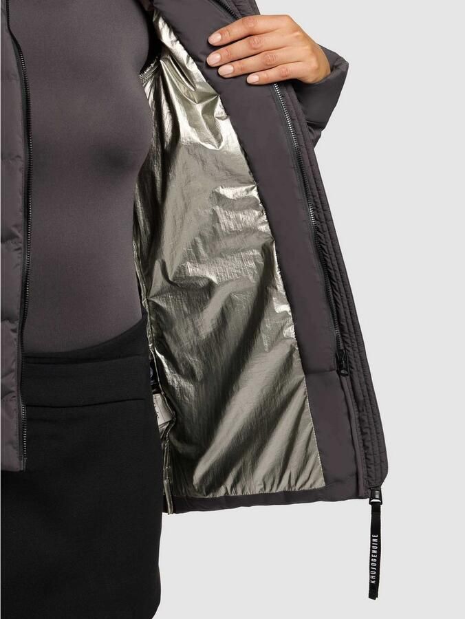 Khujo Gewatteerde jas MATLA Zakken met ritssluiting met fleecevoering een mouwzak - Foto 3