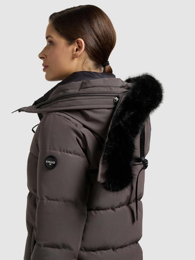 Khujo Gewatteerde jas PORDE2 - Foto 4