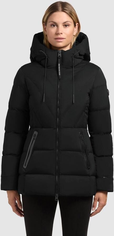 Khujo Gewatteerde jas RABB Applicaties van imitatieleer - Foto 9