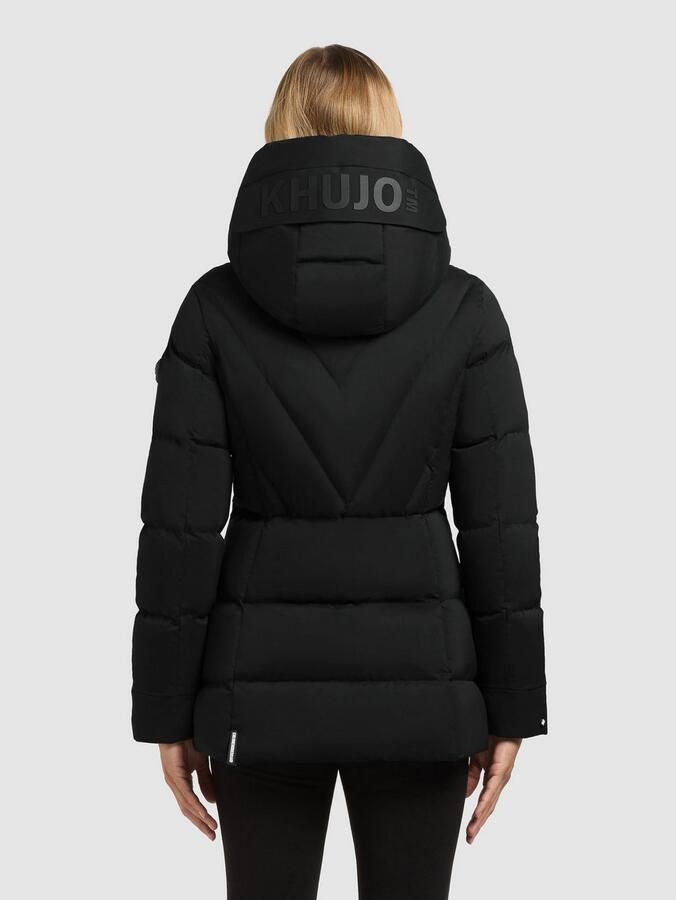 Khujo Gewatteerde jas RABB Applicaties van imitatieleer - Foto 2