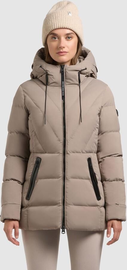 Khujo Gewatteerde jas RABB Applicaties van imitatieleer - Foto 9