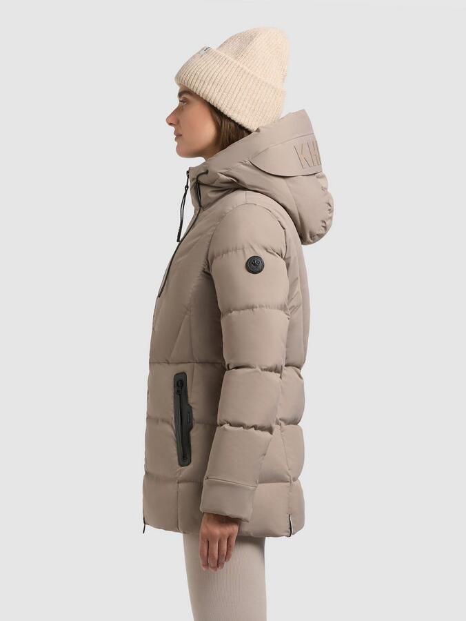 Khujo Gewatteerde jas RABB Applicaties van imitatieleer - Foto 3