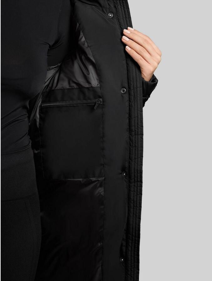 Khujo Gewatteerd jack met capuchon model 'Silas'