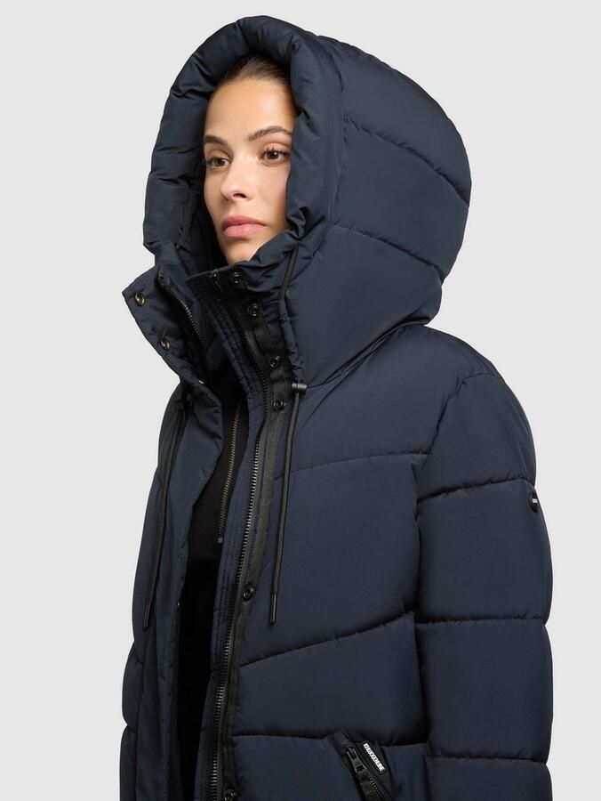 Khujo Gewatteerd jack met capuchon model 'Silas' - Foto 3