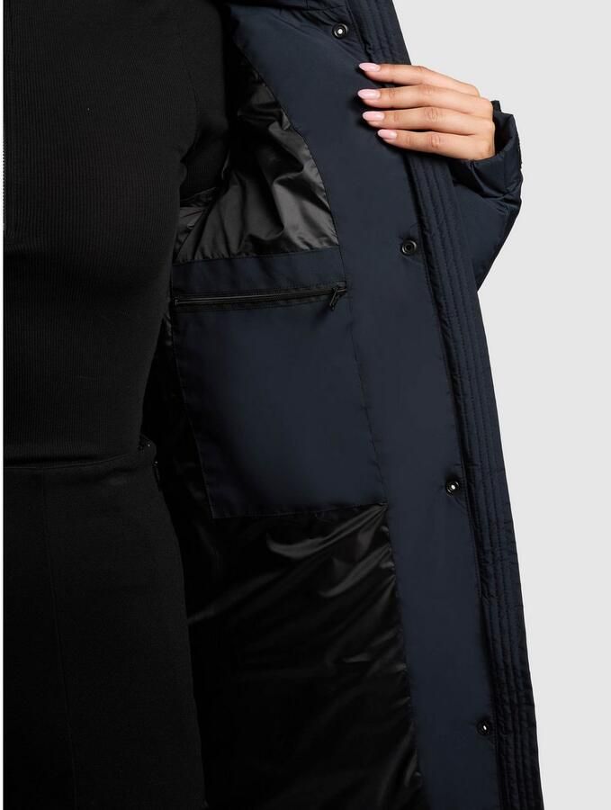 Khujo Gewatteerd jack met capuchon model 'Silas'