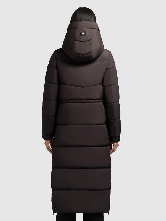 Khujo Gewatteerde lange jas met borstzakken model 'Morse2' - Foto 8