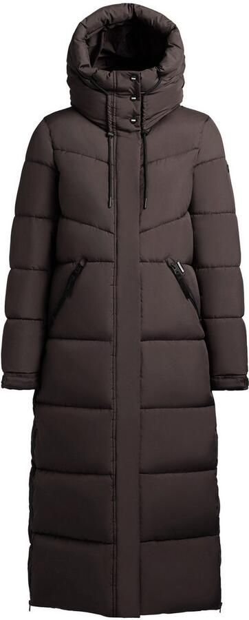 Khujo Gewatteerde lange jas met borstzakken model 'Morse2' - Foto 7