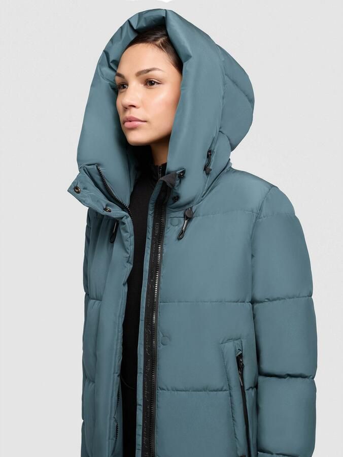 Khujo Gewatteerde jas SOULANI4 waterafstotende coating op de zakken met ritssluiting - Foto 4