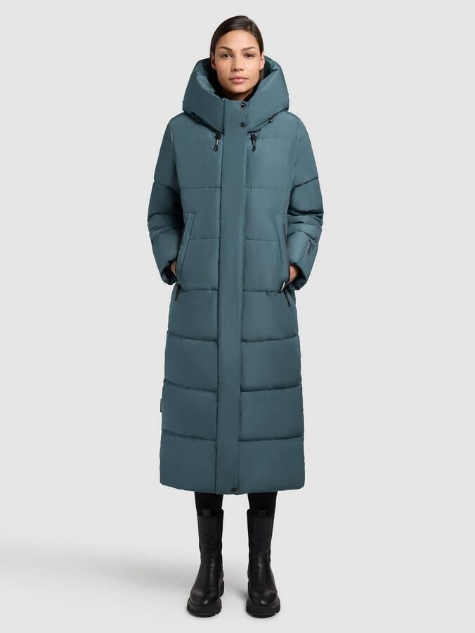 Khujo Gewatteerde jas SOULANI4 waterafstotende coating op de zakken met ritssluiting - Foto 7