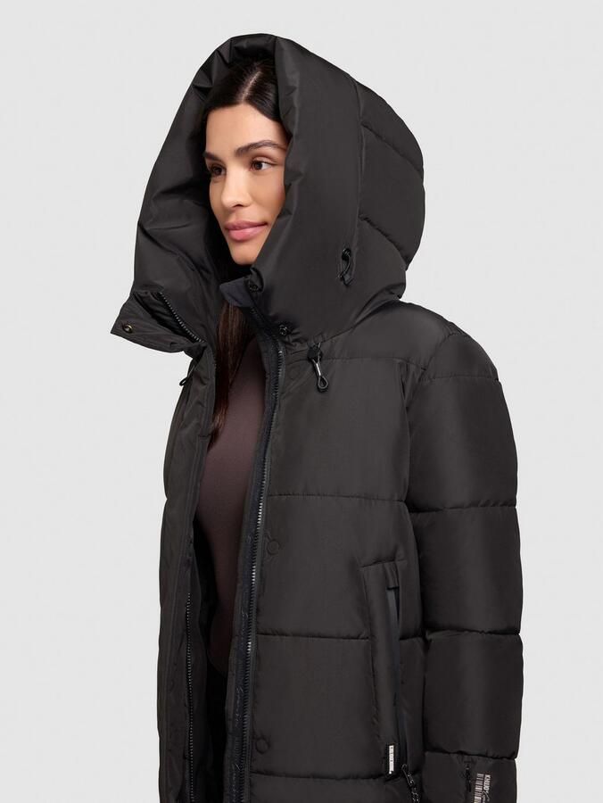 Khujo Gewatteerde jas SOULANI4 waterafstotende coating op de zakken met ritssluiting - Foto 4