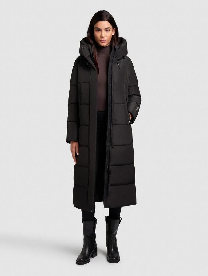 Khujo Gewatteerde jas SOULANI4 waterafstotende coating op de zakken met ritssluiting - Foto 5