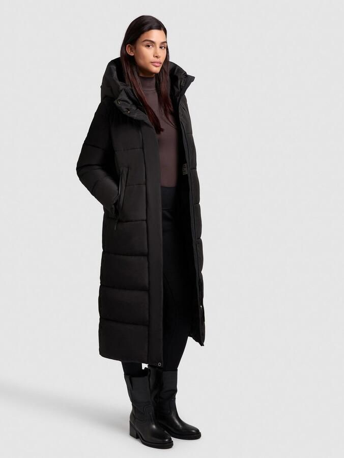 Khujo Gewatteerde jas SOULANI4 waterafstotende coating op de zakken met ritssluiting - Foto 7