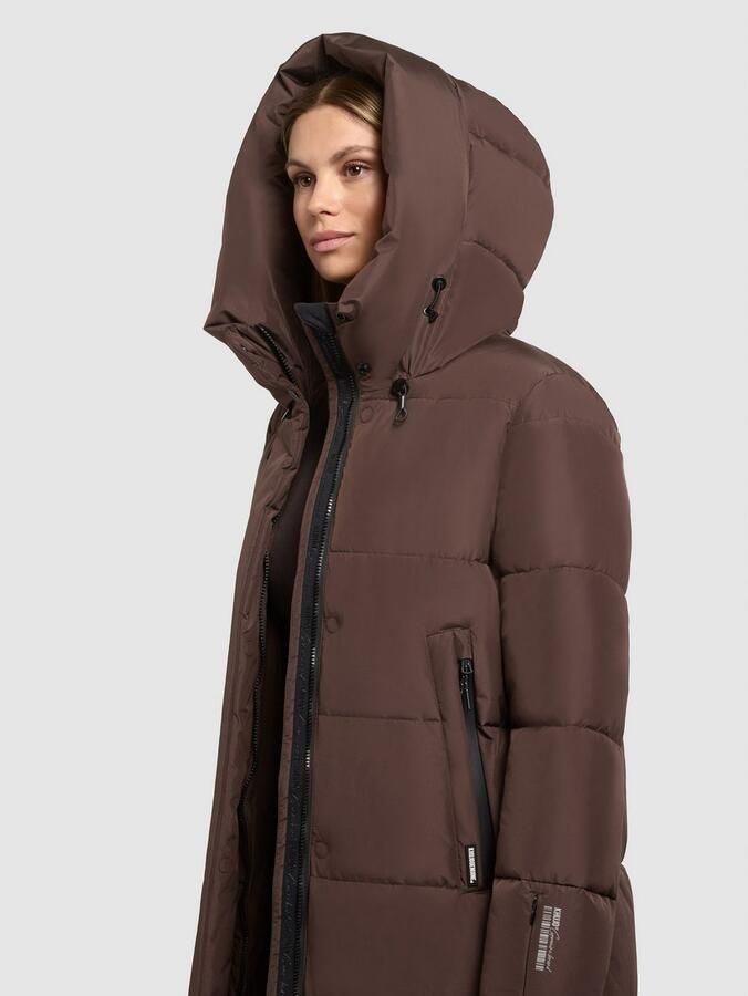 Khujo Gewatteerde jas SOULANI4 waterafstotende coating op de zakken met ritssluiting - Foto 3