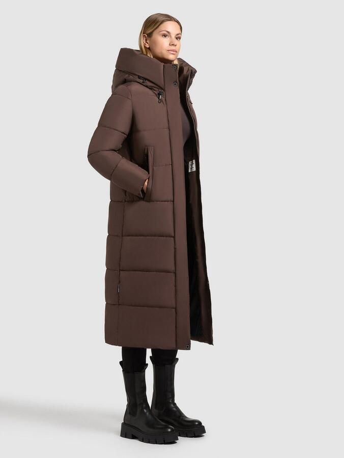 Khujo Gewatteerde jas SOULANI4 waterafstotende coating op de zakken met ritssluiting - Foto 5