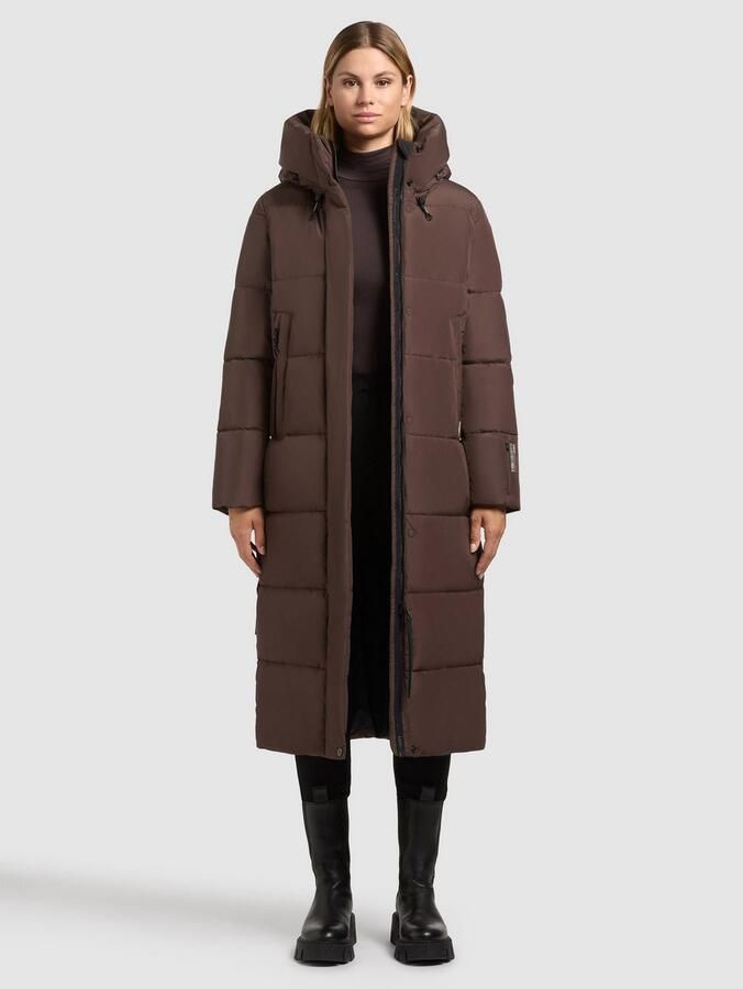 Khujo Gewatteerde jas SOULANI4 waterafstotende coating op de zakken met ritssluiting - Foto 7