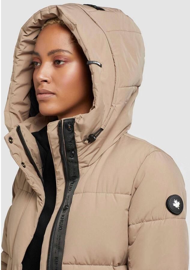 Khujo Gewatteerde jas TIONE Warmte-isolerende en onderhoudsvriendelijke steppkwaliteit