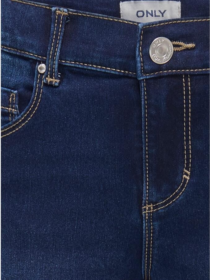 Only KIDS GIRL flared jeans KOGROYAL dark blue denim Blauw Meisjes Stretchdenim 164 - Foto 3