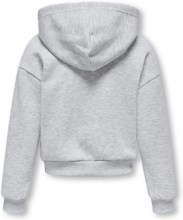 KIDS ONLY Capuchonsweatvest KOGFAVE L S ZIP HOOD SWT met iets verbrede schouders